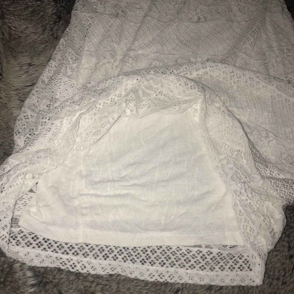 Don’t Ask Why White Lace Dress - Picture 5 of 5